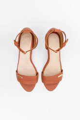 Chicago ORD - Ankle Strap Heels - Canela